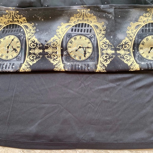 New Disney Peter Pan Clock Border Chiffon Skirt - Picture 8 of 8